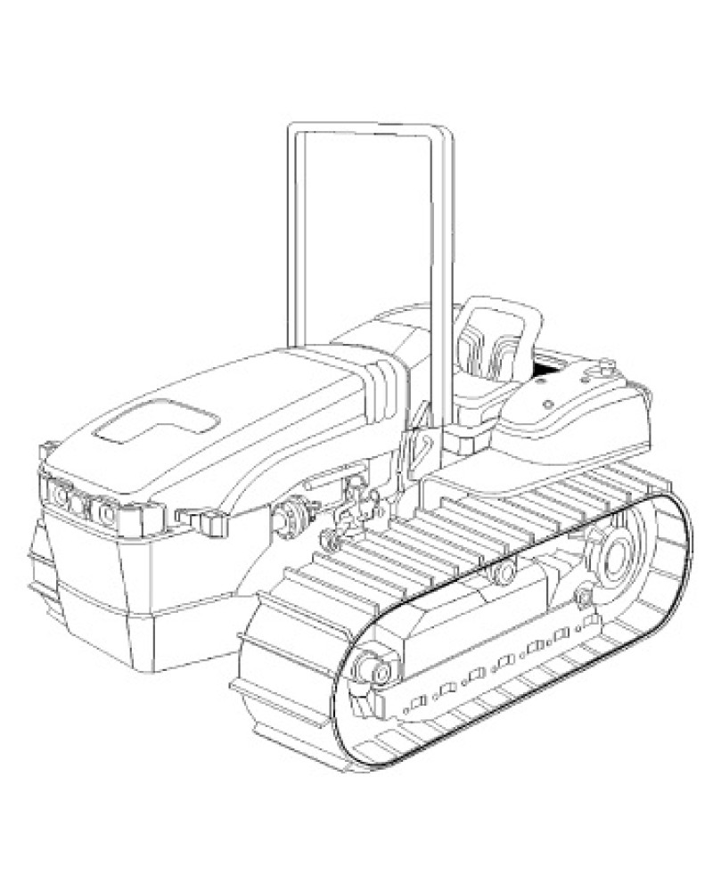 New Holland TK100A, TK65, TK70A, TK75, TK75A, TK76, TK80A, TK85, TK90A and TK95 Crawler Tractors Service Manual (6035438100)