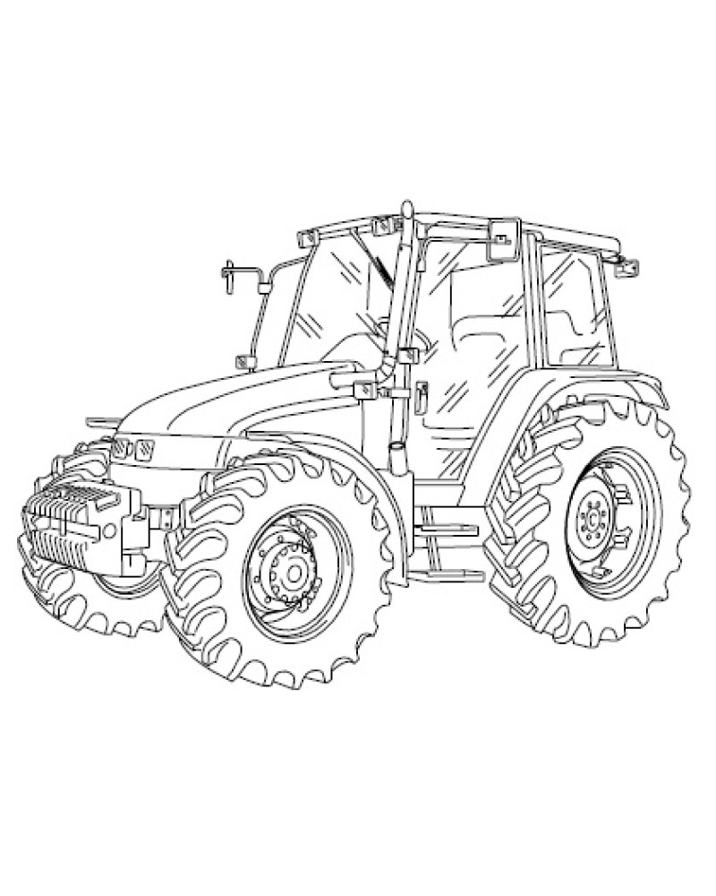 New Holland TL100A, TL70A, TL80A and TL90A Tractors Service Manual (6035451100)