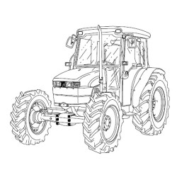 TN55D, TN55S, TN65D, TN65S, TN70D, TN70S, TN75D and TN75S Tractors Service Manual (6035435101)