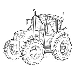 TN60DA, TN60SA, TN70DA, TN70SA, TN75DA and TN75SA Tractors Service Manual (6035443100)