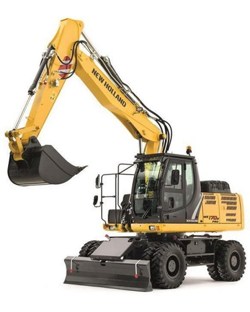 New Holland WE170B and WE190B Wheeled Excavators Service Manual (48005365) New Holland WE170B and WE190B Wheeled Excavators Service Manual (48005365)