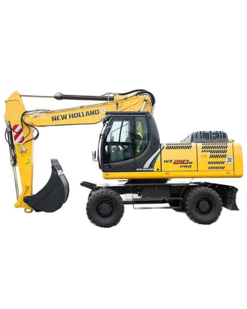 New Holland WE190, WE210, WE210 Industrial, WE230, WE230 Industrial Wheeled Excavator Service Manual New Holland WE190, WE210, WE210 Industrial, WE230, WE230 Industrial Wheeled Excavator Service Manual