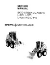 New Holland L225, L325, L425 and L445 Skid Steer Loaders Service Manual (40022541)