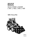 New Holland L451, L452, L454 and L455 Skid Steer Loaders Service Manual (40045140)