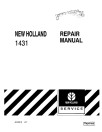 New Holland 1431 Mower-Conditioners Repair Manual (40143110)
