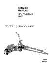 New Holland 1600 Pull-Type Forage Harvesterss Service Manual (40160010)