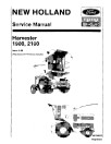 New Holland 1900 and 2100 Self-Propelled Forage Harvesters Service Manual (40190022)