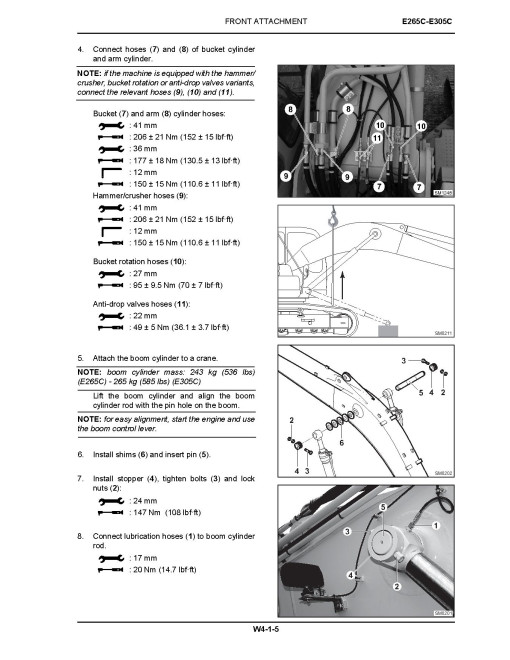 New Holland E265C and E305C Crawler Excavators Service Manual (47357333A) New Holland E265C and E305C Crawler Excavators Service Manual (47357333A)