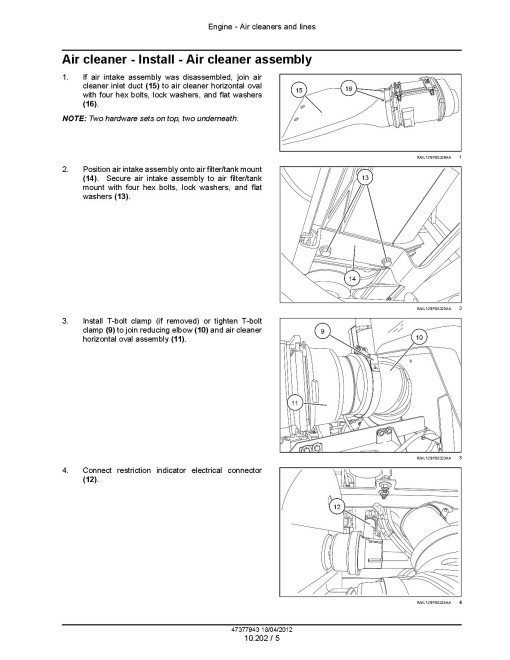 New Holland Guardian SP.240R and SP.275R Self-Propelled Sprayers Service Manual (47377943) New Holland Guardian SP.240R and SP.275R Self-Propelled Sprayers Service Manual (47377943)