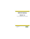 New Holland Megacutter 512 and 530 Disc Mower-Conditioners Service Manual (47390184)
