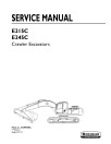 New Holland E215C and E245C Crawler Excavators Service Manual (47399290A)