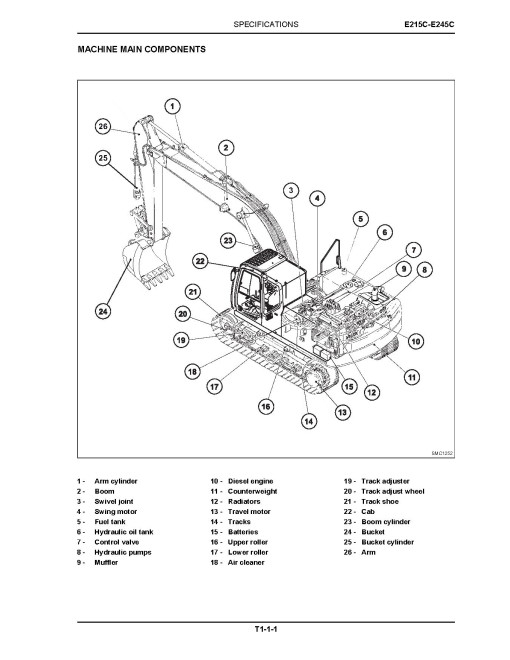 New Holland E215C and E245C Crawler Excavators Service Manual (47399290A) New Holland E215C and E245C Crawler Excavators Service Manual (47399290A)