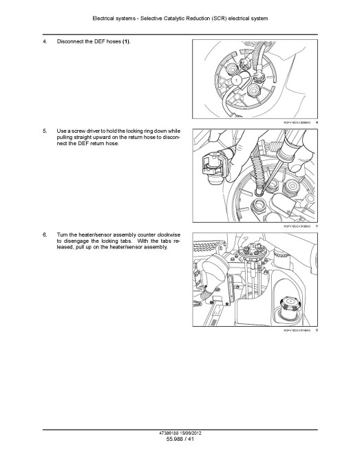 New Holland T8.275, T8.300, T8.330, T8.360 and T8.390 Tractors Service Manual (47442325)