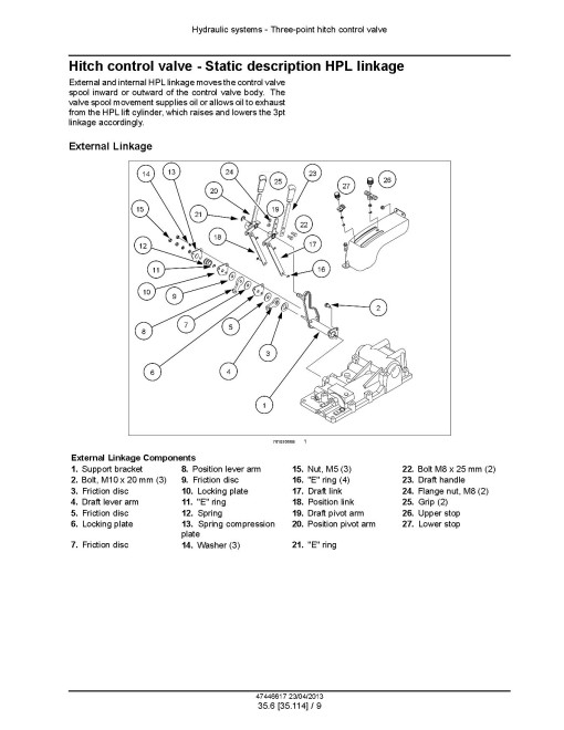 New Holland WORKMASTER 35 and 40 Compact Tractors Service Manual (47446617)