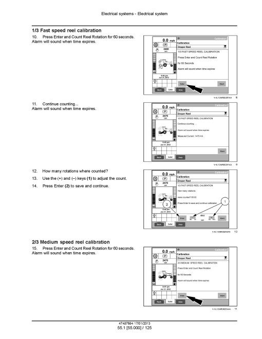 New Holland H8040 (SN from YCG667001) Self-Propelled Windrowers Service Manual (47487694)