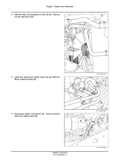 New Holland T9.390, T9.450, T9.505, T9.560, T9.615 and T9.670 Tier 4 4WD Articulated Tractors (North American Edition) Service Manual (47488217) New Holland T9.390, T9.450, T9.505, T9.560, T9.615 and T9.670 Tier 4 4WD Articulated Tractors (North American Edition) Service Manual (47488217)