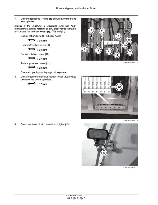 New Holland E175C Crawler Excavators Service Manual (47494131A) New Holland E175C Crawler Excavators Service Manual (47494131A)