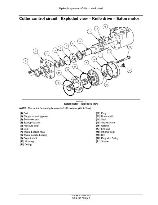New Holland DuraSwath 425HB, 430HB, 436HB and 440HB Draper Headers Service Manual (47528908) New Holland DuraSwath 425HB, 430HB, 436HB and 440HB Draper Headers Service Manual (47528908)