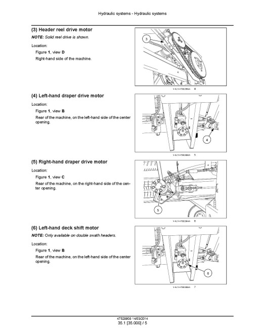 New Holland DuraSwath 425HB, 430HB, 436HB and 440HB Draper Headers Service Manual (47528908) New Holland DuraSwath 425HB, 430HB, 436HB and 440HB Draper Headers Service Manual (47528908)