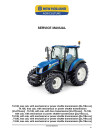 New Holland T4.105, T4.85 and T4.95 Tractors Service Manual (47531609)