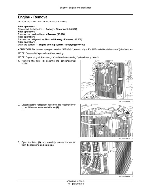 New Holland T8.275, T8.300, T8.330, T8.360, T8.390 and T8.420 Tractors with CVT Transmission Service Manual (47533593) New Holland T8.275, T8.300, T8.330, T8.360, T8.390 and T8.420 Tractors with CVT Transmission Service Manual (47533593)