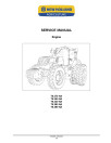 New Holland T8.275, T8.300, T8.330, T8.360 and T8.390 Tractors with PST Service Manual (47533594)