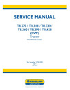 New Holland T8.275, T8.300, T8.330, T8.360, T8.390 and T8.420 Tractors with CVT Service Manual (47533595)