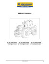 New Holland T8.275, T8.300, T8.330, T8.360, T8.390 and T8.420 Tractors with CVT Service Manual (47533595)