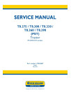 New Holland T8.275, T8.300, T8.330, T8.360 and T8.390 Tractors with PST Service Manual (47533607)