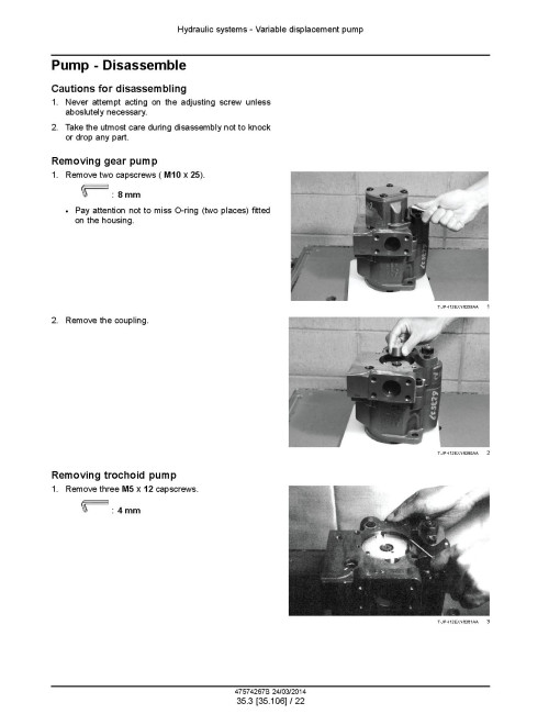 New Holland E35B SR and E39B SR Compact Excavators Service Manual (47574267B) New Holland E35B SR and E39B SR Compact Excavators Service Manual (47574267B)