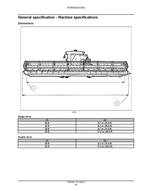 New Holland Super Flex 740CF Auger Headers Service Manual (47627581) New Holland Super Flex 740CF Auger Headers Service Manual (47627581)