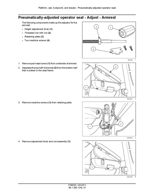New Holland Speedrower 130 Self-Propelled Windrowers (North America, International Region) Service Manual (47698328)