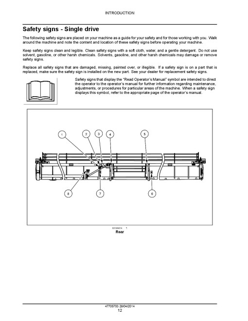 New Holland VariFeed 760CG Grain Headers Service Manual (47705703) New Holland VariFeed 760CG Grain Headers Service Manual (47705703)