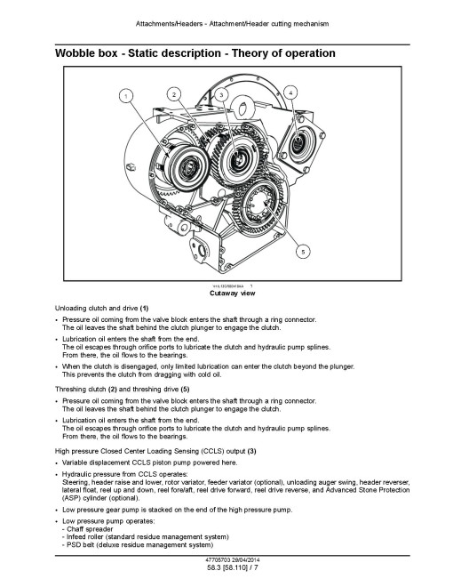 New Holland VariFeed 760CG Grain Headers Service Manual (47705703) New Holland VariFeed 760CG Grain Headers Service Manual (47705703)