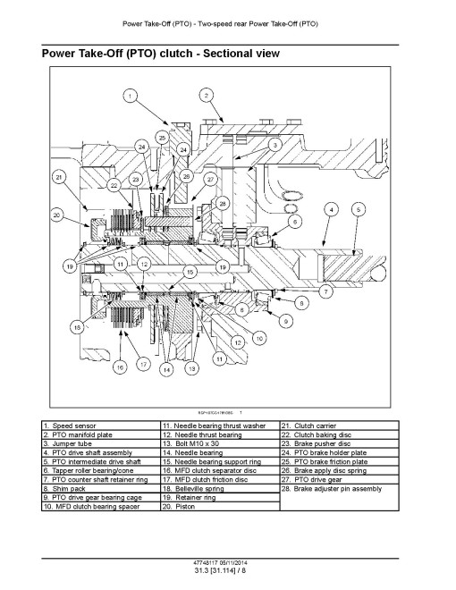 New Holland T8.320, T8.350, T8.380, T8.410, T8.435, SmartTrax T8.380, T8.410 and T8.435 Tier 4B Tractors with CVT (North American Edition) Service Manual (47748117) New Holland T8.320, T8.350, T8.380, T8.410, T8.435, SmartTrax T8.380, T8.410 and T8.435 Tier 4B Tractors with CVT (North American Edition) Service Manual (47748117)