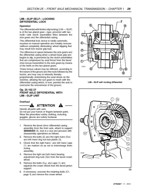 New Holland T3.50F, T3.55F, T3.65F and T3.75F Tractors Service Manual (47763567)