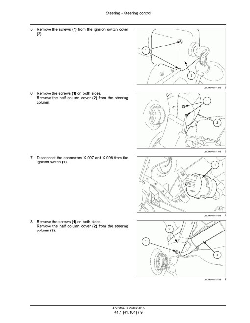 New Holland W50C, W60C, W70C and W80C Tier 4 Compact Wheel Loaders Service Manual (47768541B) New Holland W50C, W60C, W70C and W80C Tier 4 Compact Wheel Loaders Service Manual (47768541B)
