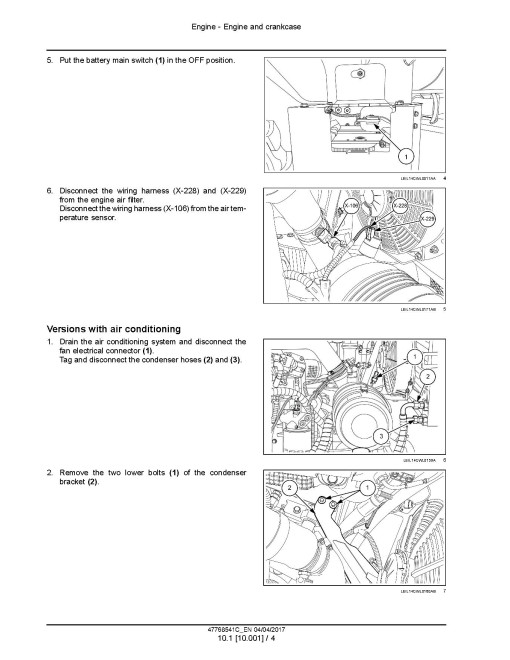 New Holland W50C, W60C, W70C and W80C Stage IIIB Compact Wheel Loaders Service Manual (47768541C) New Holland W50C, W60C, W70C and W80C Stage IIIB Compact Wheel Loaders Service Manual (47768541C)