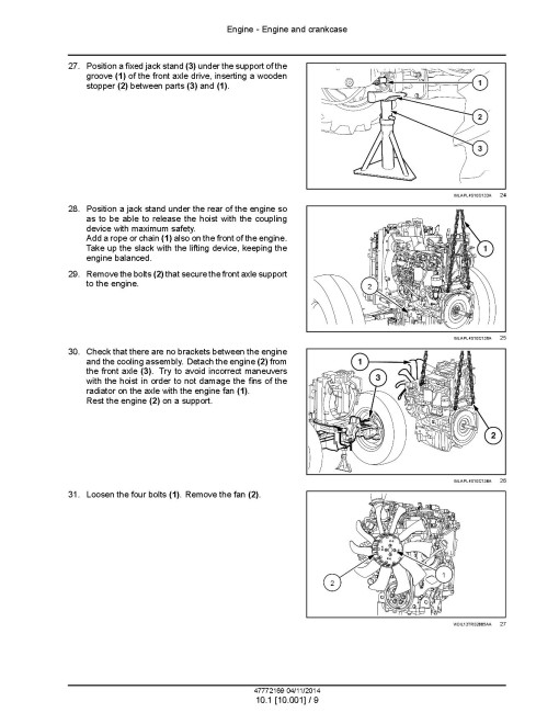New Holland T4.55, T4.65 and T4.75 Tier 4B Final PowerStar Tractors Service Manual (47772169) New Holland T4.55, T4.65 and T4.75 Tier 4B Final PowerStar Tractors Service Manual (47772169)