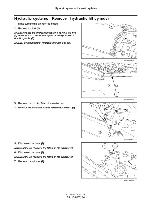 New Holland 600FDR (SN from 6001) Headers Service Manual (47794081) New Holland 600FDR (SN from 6001) Headers Service Manual (47794081)