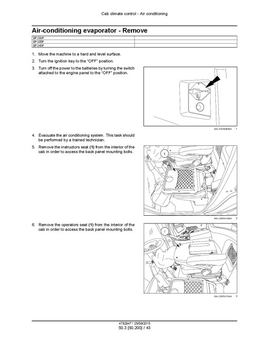 New Holland Guardian SP.295F, SP.300F and SP.345F Tier 4B Final Self-Propelled Sprayers Service Manual (47828471) New Holland Guardian SP.295F, SP.300F and SP.345F Tier 4B Final Self-Propelled Sprayers Service Manual (47828471)
