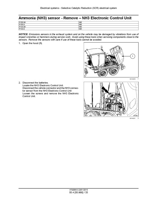 New Holland F106.8, F106.8A, F156.8 and F156.8A Motor Graders Service Manual (47829043) New Holland F106.8, F106.8A, F156.8 and F156.8A Motor Graders Service Manual (47829043)