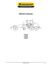 New Holland F106.8, F106.8A, F156.8 and F156.8A Motor Graders Service Manual (47829043)