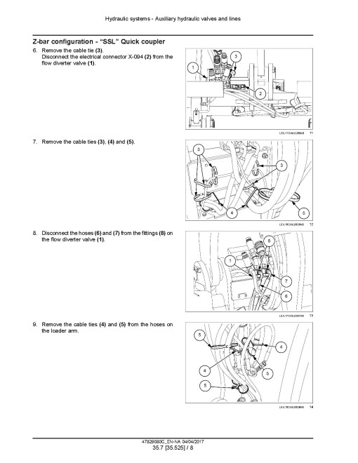 New Holland W50C, W60C, W70C and W80C Tier 4A (interim) Compact Wheel Loaders Service Manual (47829080C) New Holland W50C, W60C, W70C and W80C Tier 4A (interim) Compact Wheel Loaders Service Manual (47829080C)