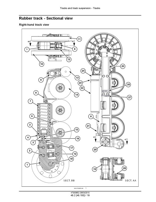 New Holland TK4020F, TK4020V, TK4030, TK4030F, TK4030V, TK4040, TK4040M, TK4050, TK4050M and TK4060 Crawler Tractors Service Manual (47830952) New Holland TK4020F, TK4020V, TK4030, TK4030F, TK4030V, TK4040, TK4040M, TK4050, TK4050M and TK4060 Crawler Tractors Service Manual (47830952)