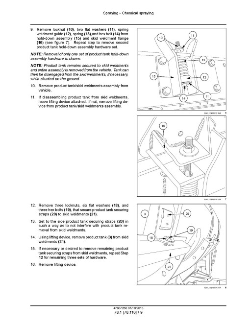 New Holland Guardian SP.300C Tier 4B Final (SN from YFYM00950) Self-Propelled Sprayers Service Manual (47837280) New Holland Guardian SP.300C Tier 4B Final (SN from YFYM00950) Self-Propelled Sprayers Service Manual (47837280)