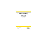 New Holland W130C and W170C Tier 4B Final Wheeled Loaders Service Manual (47841828)