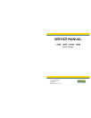 New Holland 12HS, 14HS, 16HS and 18HS Sickle Headers Service Manual (47851907)