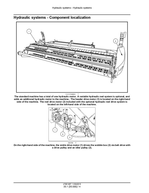 New Holland 12HS, 14HS, 16HS and 18HS Sickle Headers Service Manual (47851907) New Holland 12HS, 14HS, 16HS and 18HS Sickle Headers Service Manual (47851907)