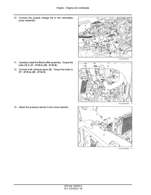 New Holland L218 (SN from NDM449275) and L220 (SN from NDM456673) Tier 4B Final Skid Steer Loaders Service Manual (47851949) New Holland L218 (SN from NDM449275) and L220 (SN from NDM456673) Tier 4B Final Skid Steer Loaders Service Manual (47851949)